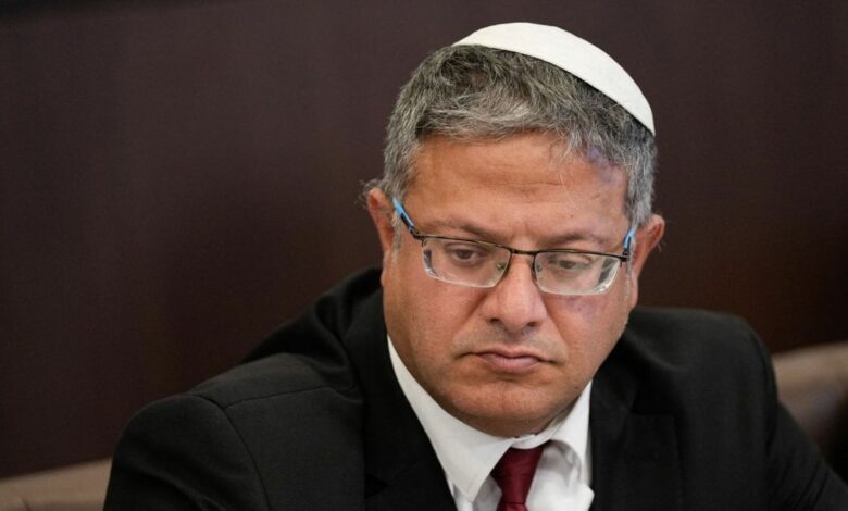 Itamar Ben Gvir resigns over ceasefire agreement with Hamas