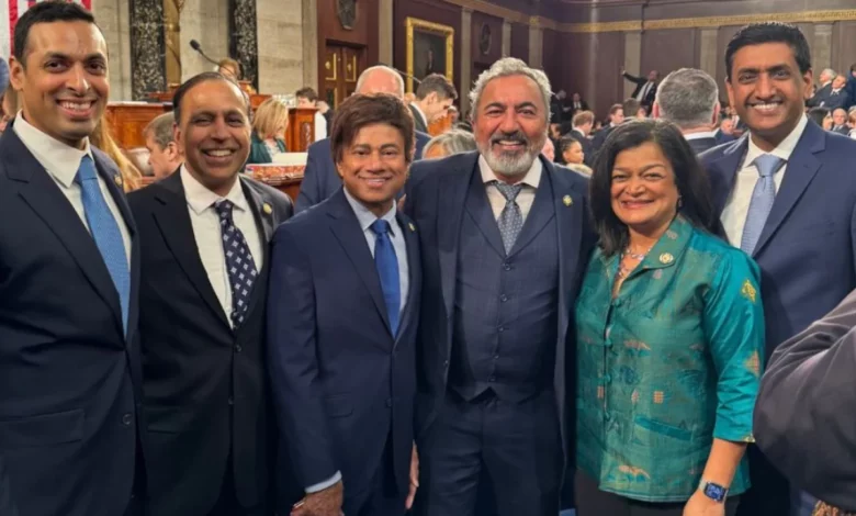 Six Indian-Americans join the US House of Representatives