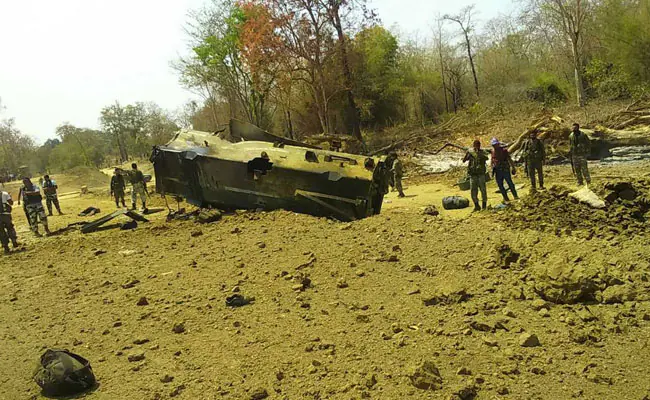 Naxalite attack in Chhattisgarh: 9 dead in police vehicle blast