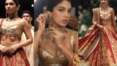 Bhumi Pednekar shines in regal lehenga at charity event