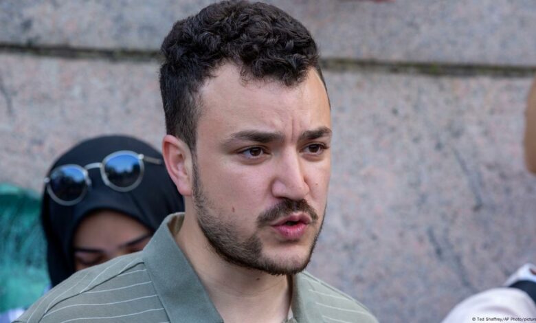 Pro-Palestine student Mahmoud Khalil arrested after protest