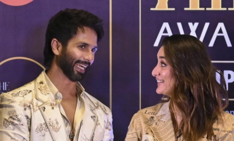 Kareena and Shahid reunite at IIFA 2025 amid celeb buzz
