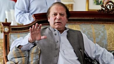 Nawaz Sharif urges PM to avoid aggression towards India