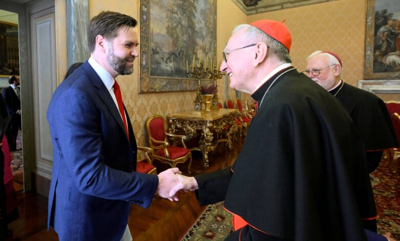 US vice president Vance discusses migration with vatican officials