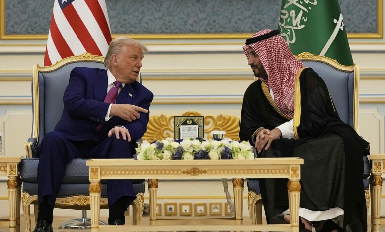 Trump promotes $142B arms deal during Saudi visit