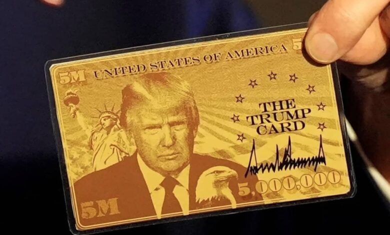 Trump launches $5 million "Trump Card" for U.S. residency