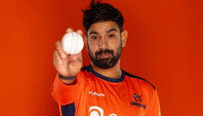 Haris Rauf smiles after aggressive act in MLC game