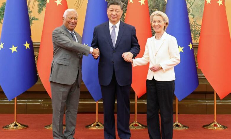 EU chief: China relations at critical inflection point